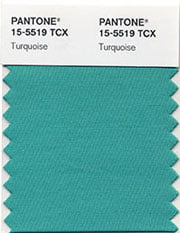 Turquoise 2010 colour of the year