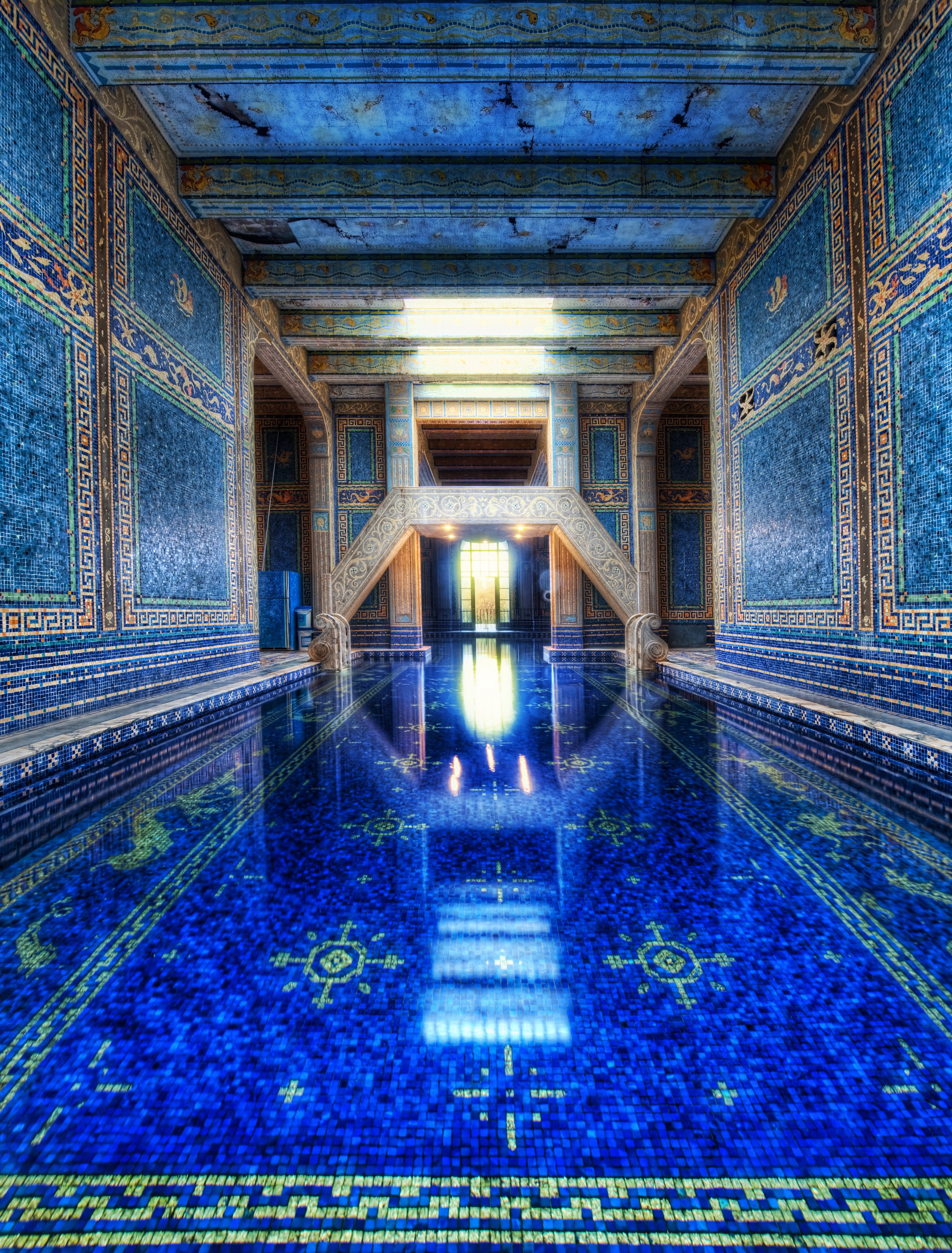 Azure Pool at Hearst Castle California