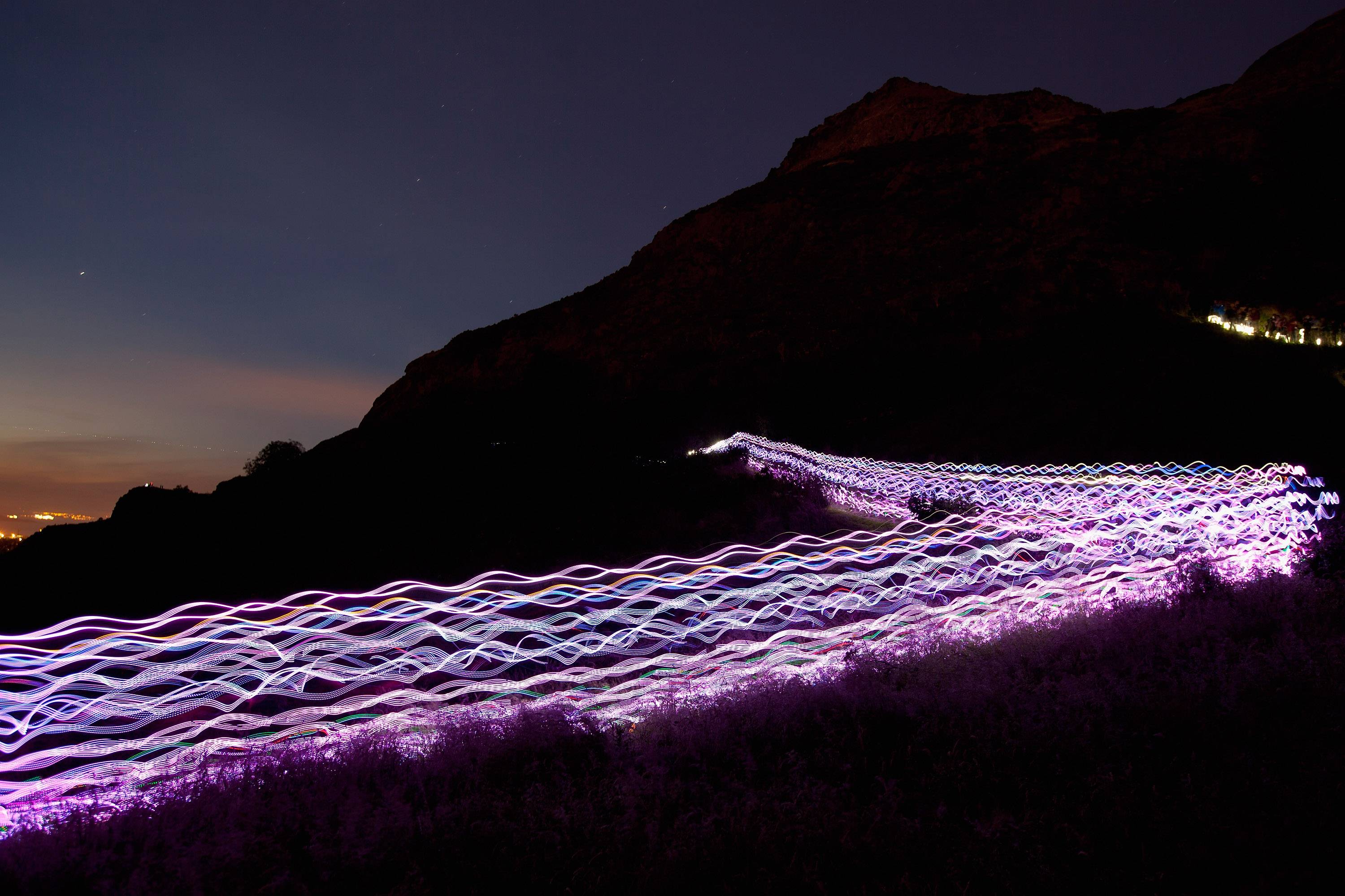 Mass participation public art piece called ‘Speed of Light’