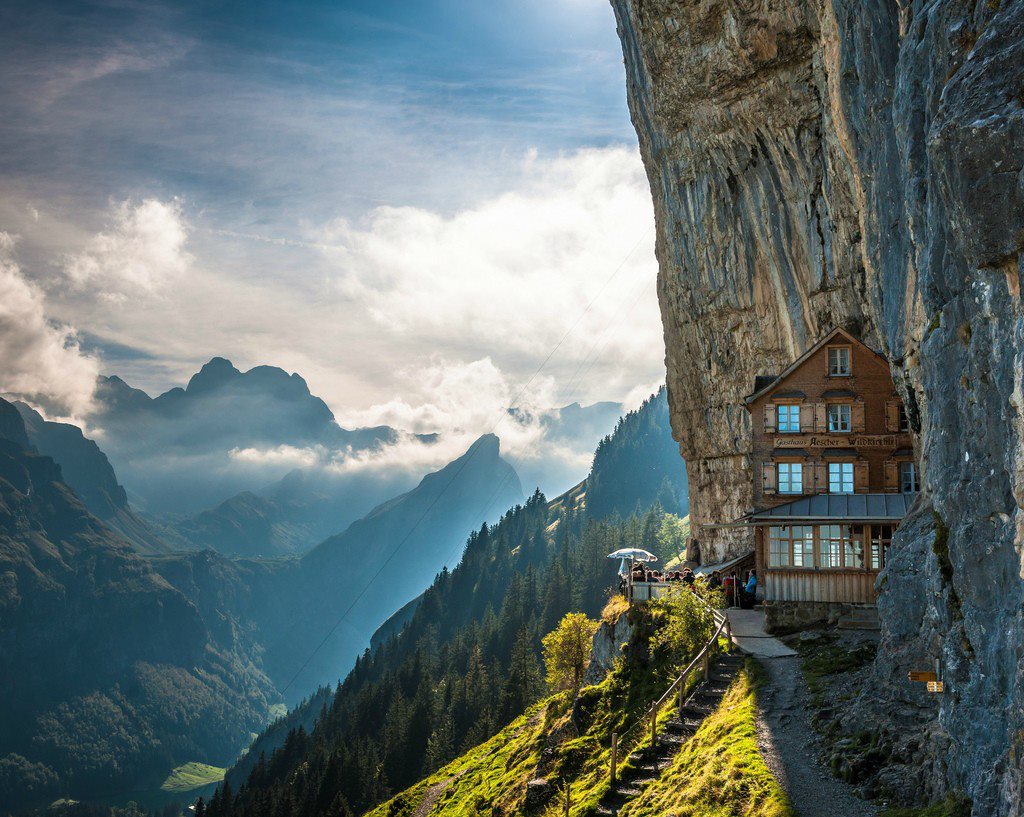 Aescher Hotel in Appenzellerland , Switzerland