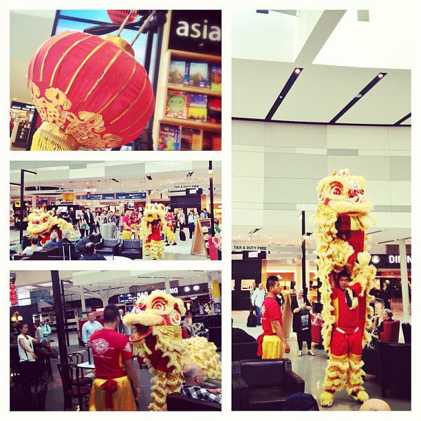 Chinese New Year at Sydney Airport