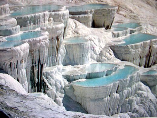 Pamukkale near Antalya, Turkey