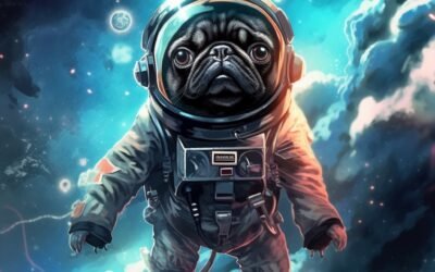 Astronaut pug
