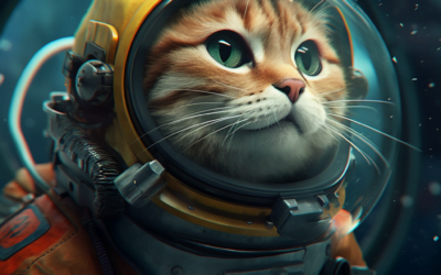 Astronaut Cat