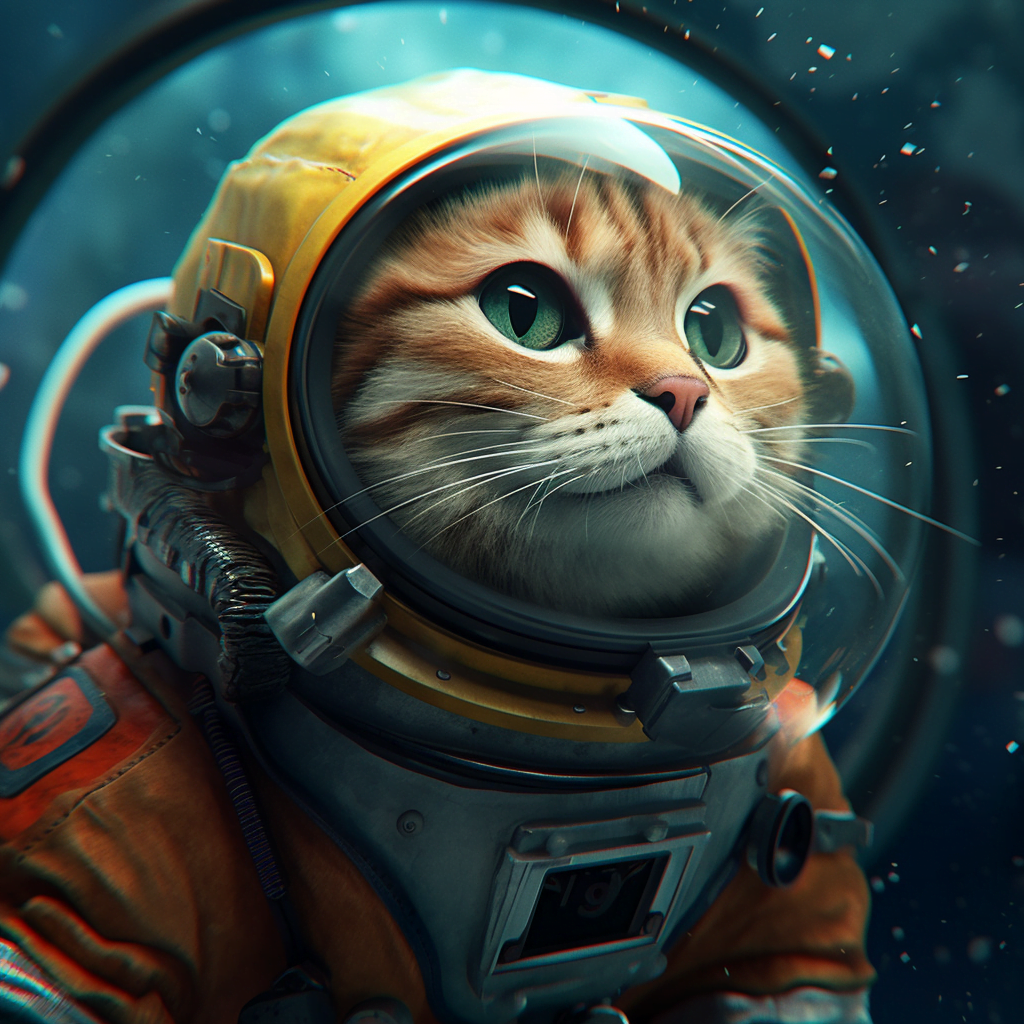 Astronaut Cat