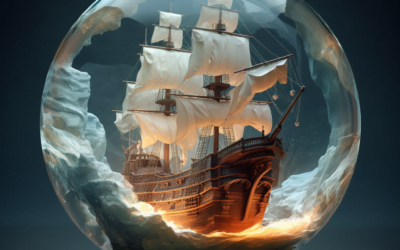 Ship in a frozen sphere