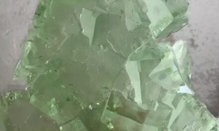Green Fluorite – Xiangvaling mine, Hunan, China