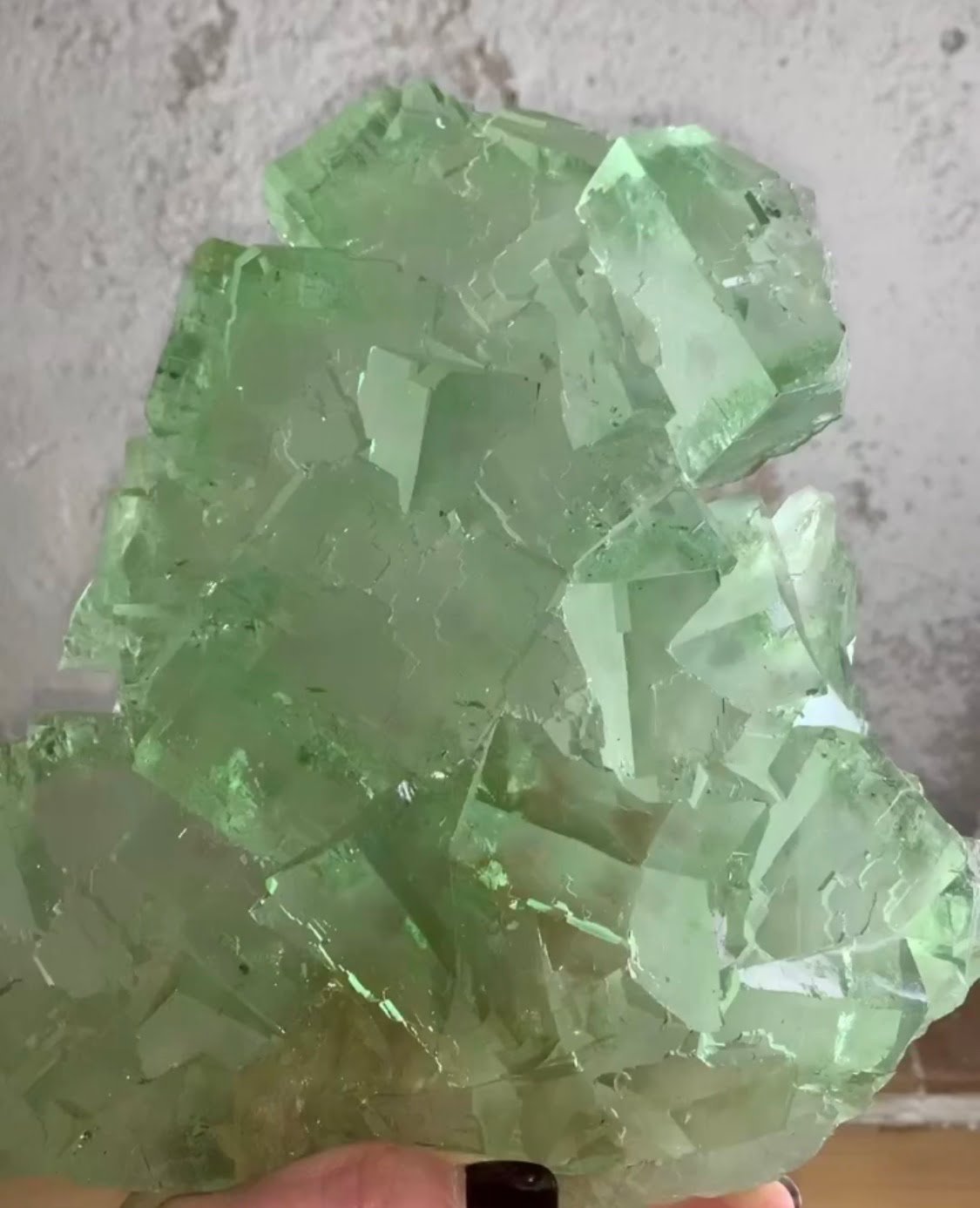 Green Fluorite – Xiangvaling mine, Hunan, China