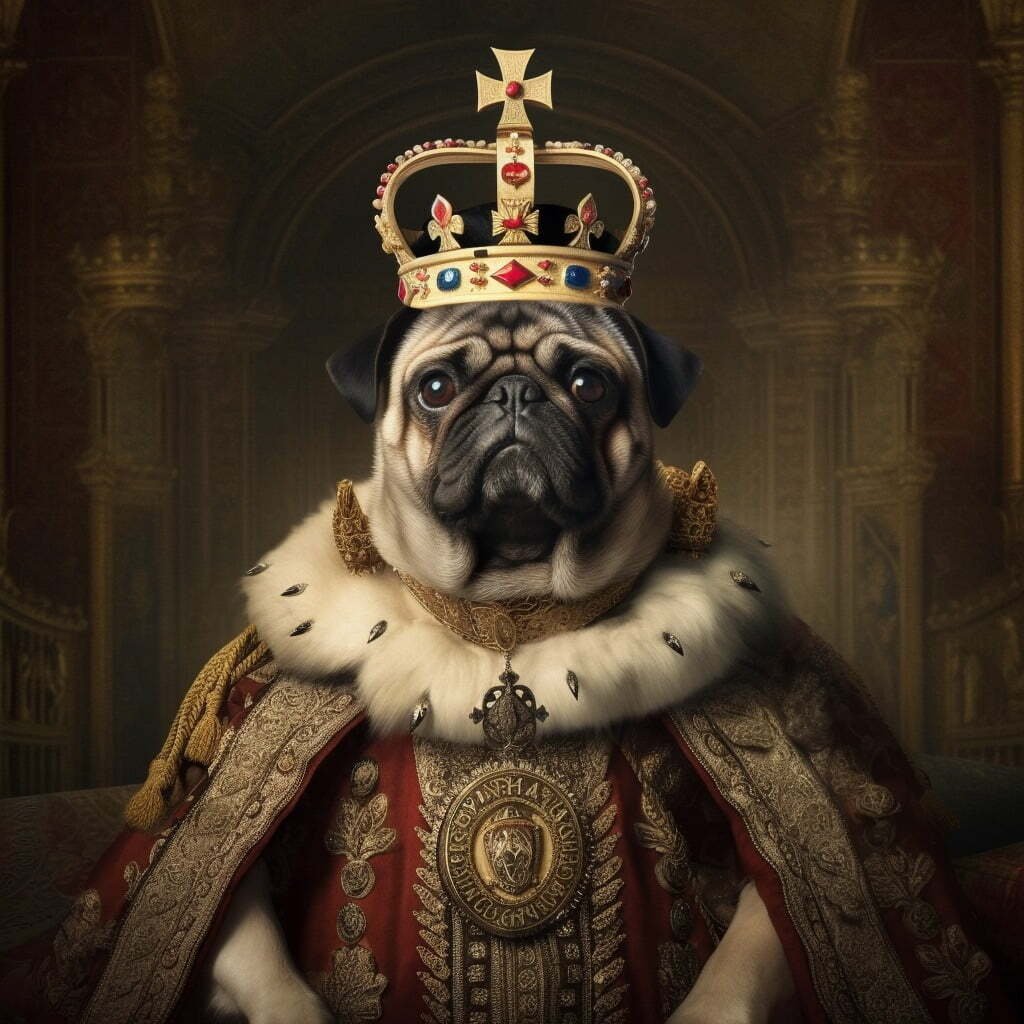 King Charles the Pug
