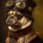 Steampunk pug