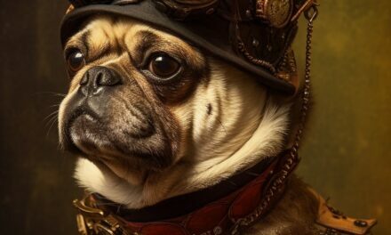 Steampunk pug