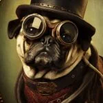 Steampunk Pug 2