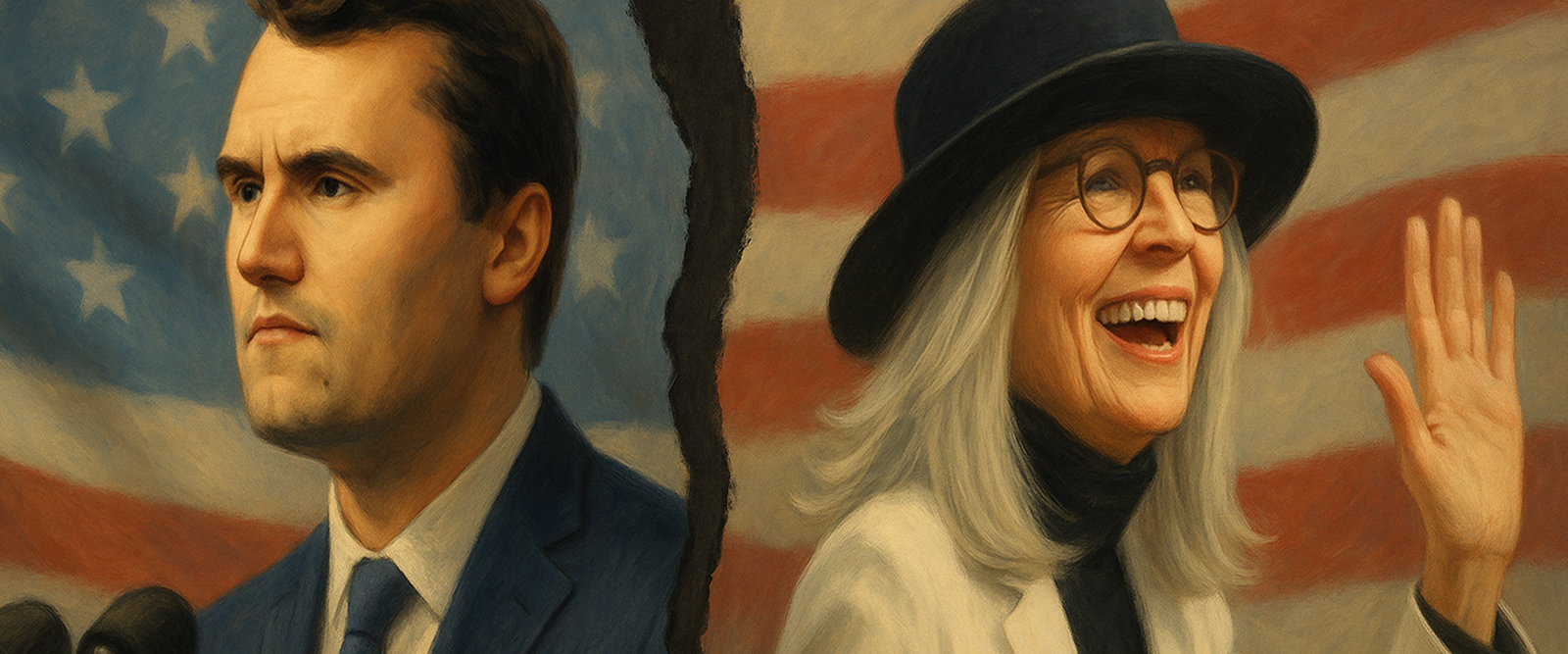 Two Kinds of Freedom: Charlie Kirk & Dianne Keaton