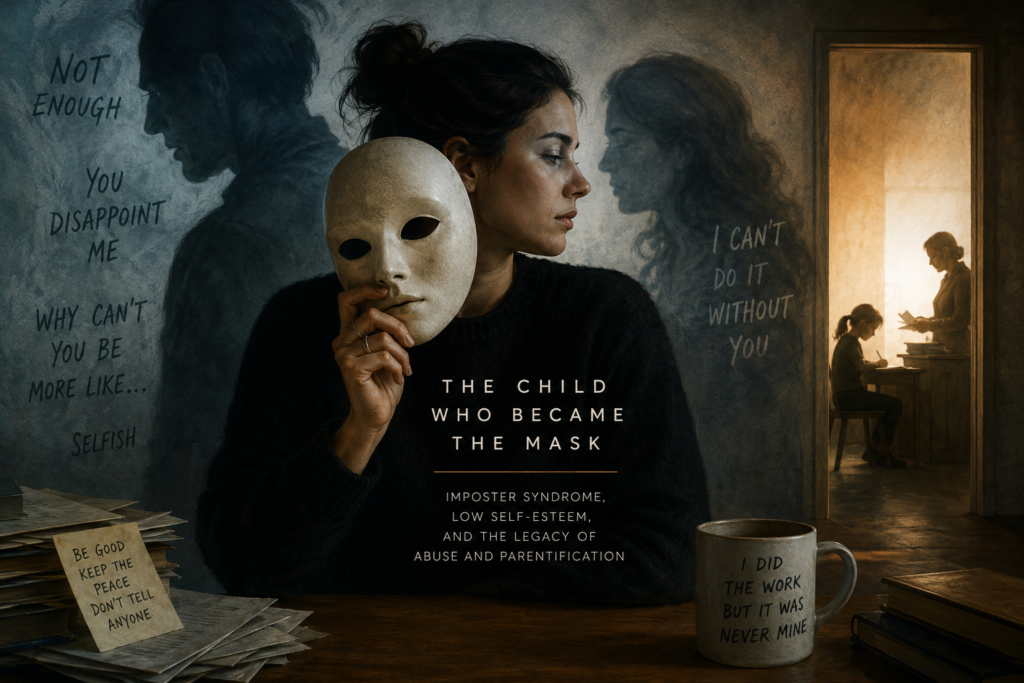 The child became the mask