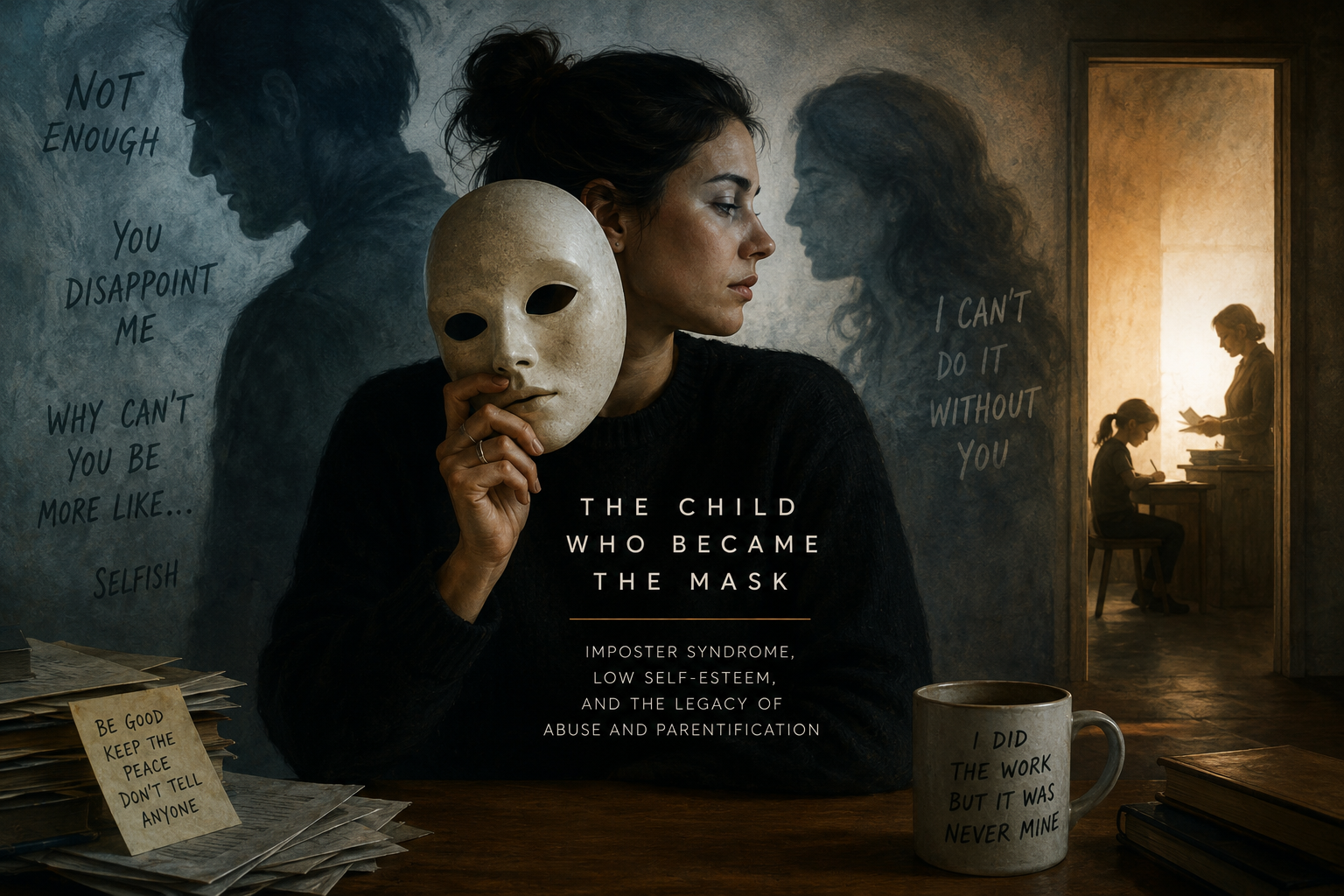 The child became the mask